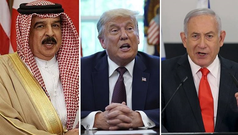​Trump Ya Sanar Da Kulla Alaka Tsakanin Bahrain Da Gwamnatin Yahudawan Isra’ila