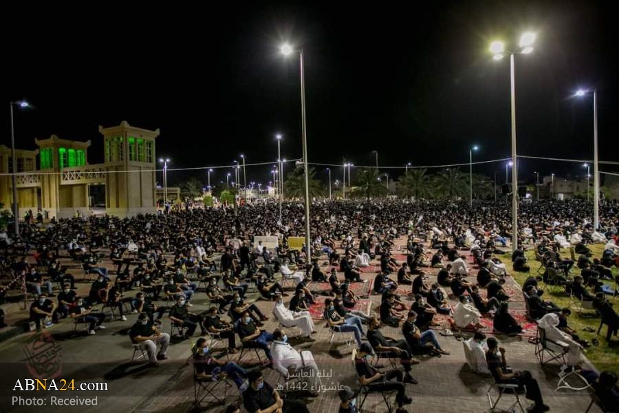 تقرير مصور / مأتم الإمام الحسين (ع) في ليلة العاشر بالقطيف السعودية