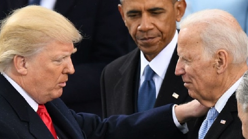Опрос первый, несмотря на усилия Трампа, Байден лидирует в нескольких решающих штатах