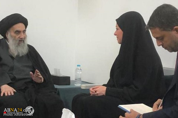 UN envoy meets with Ayatollah Sistani in Iraq