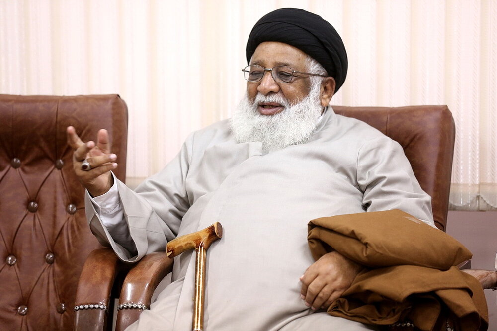 حکومت فرقہ پرست گروہ کی بدزبانی کو لگام دے: علامہ ریاض حسین نجفی
