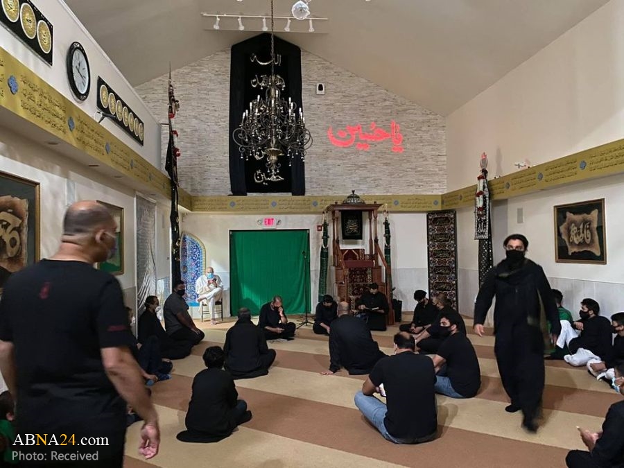 تقرير مصور / مجلس عزاء بمناسبة استشهاد الامام الحسين (ع) في نيوجرسي الامريكية