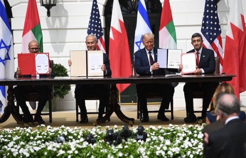 Bahrain, United Arab Emirates sign normalization deals with Israel at White House 
