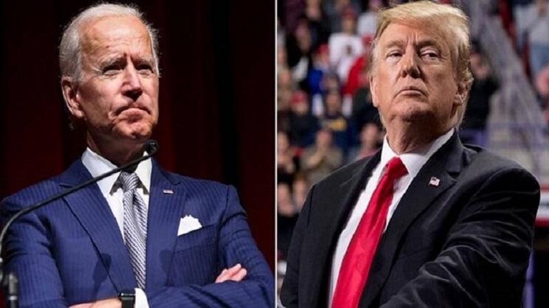 Anketlerde, Biden, Trump'ın önünde gidiyor