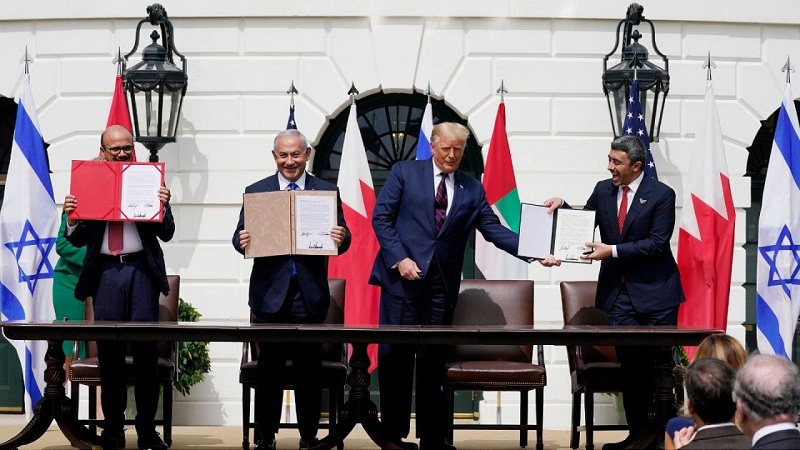 米大統領府で、パレスチナ人の理念に反する背信的・醜悪な合意が調印
