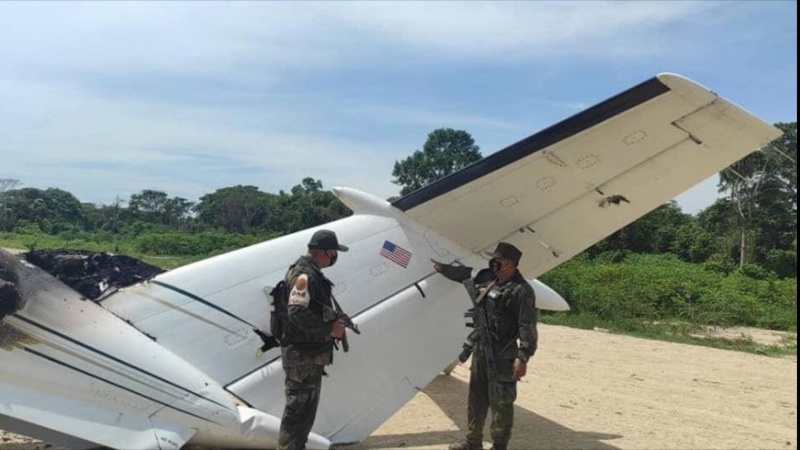 Venezuela schießt ein US-Drogenflugzeug ab