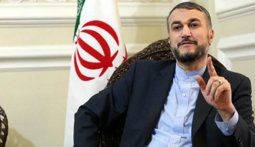 عبداللهيان: مسرحية الامارات والبحرين استعراضية 