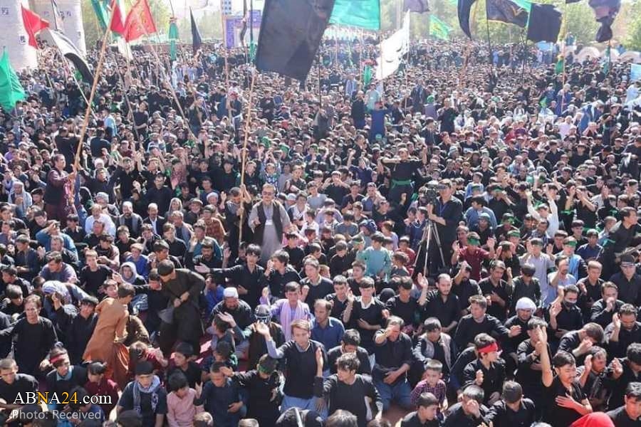 تقرير مصور / مأتم اليوم العاشر من محرم في مدينة هرات الافغانية