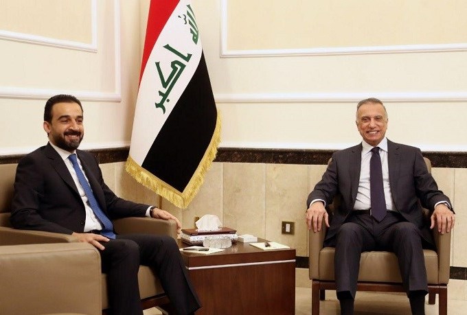 الكاظمي يدعو رئيسي البرلمان والجمهورية لتسريع إنجاز قانون الانتخابات وارساله