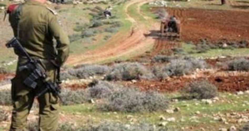 Zionist regime army seizes Palestinian-owned land in southern Nablus
