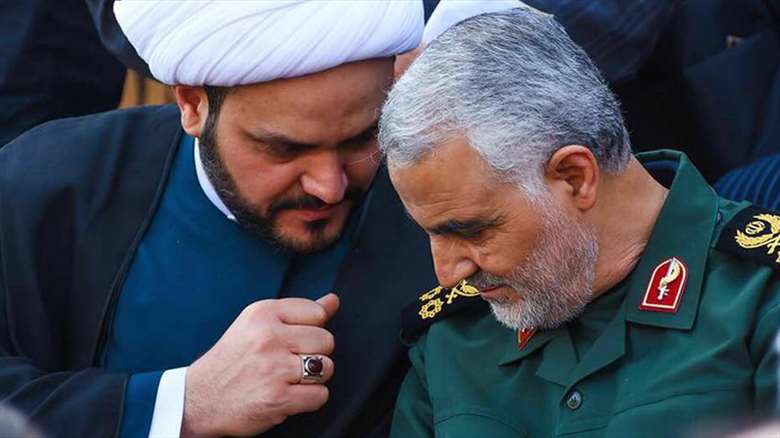 الشيخ الكعبي يعتبر امريكا العدو الاول ويطالب بالثأر للجنرال سليماني