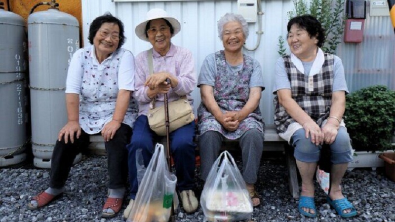 日本保持着老年人数量的世界纪录