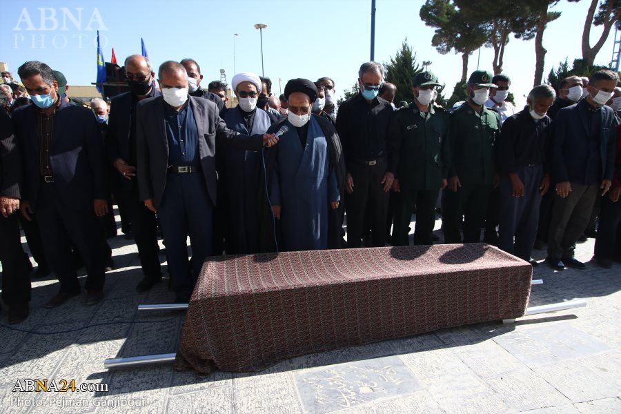 تقرير مصور / تشييع جثمان والدة الشهيد "همت" في مدينة "رضا" بمحافظة أصفهان الايرانية