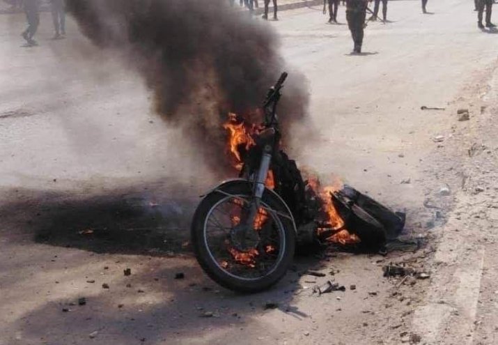 سوريا: انفجار دراجة نارية مفخخة في بلدة الصور شمال دير الزور