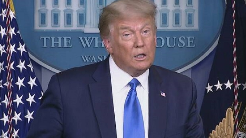 米大統領、大統領選敗北の際の平和的な権力移譲を拒否