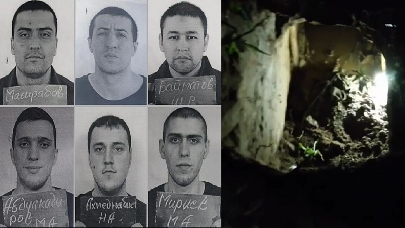 Фирори шаш зиндонӣ аз ҷумлаи ду тоҷик аз зиндоне дар ҷумҳурии Доғистони Русия