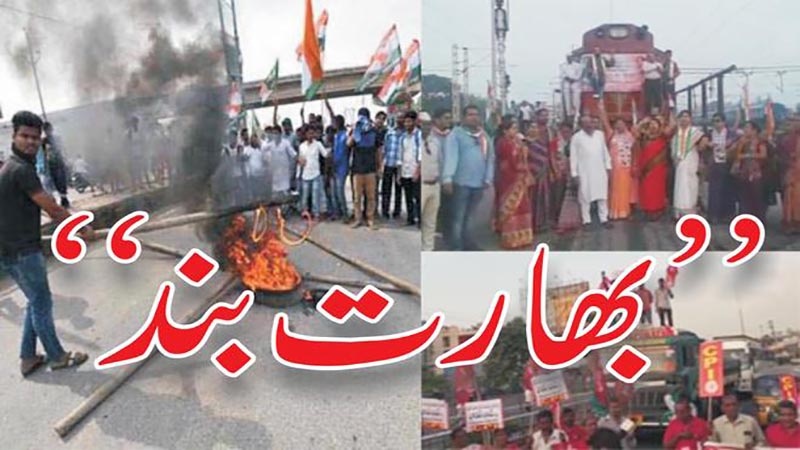 ہندوستان میں زرعی بلوں کے خلاف کسانوں کی ہڑتال