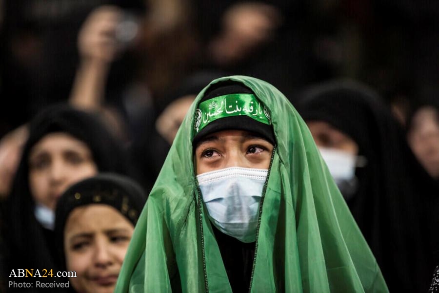 تقرير مصور / مشاركة الاطفال بمجلس عزاء بمناسبة استشهاد السيدة الرقية بين الحرمين في كربلاء