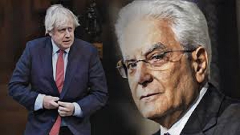 Boris Johnson critica gli italiani: Mattarella reagisce