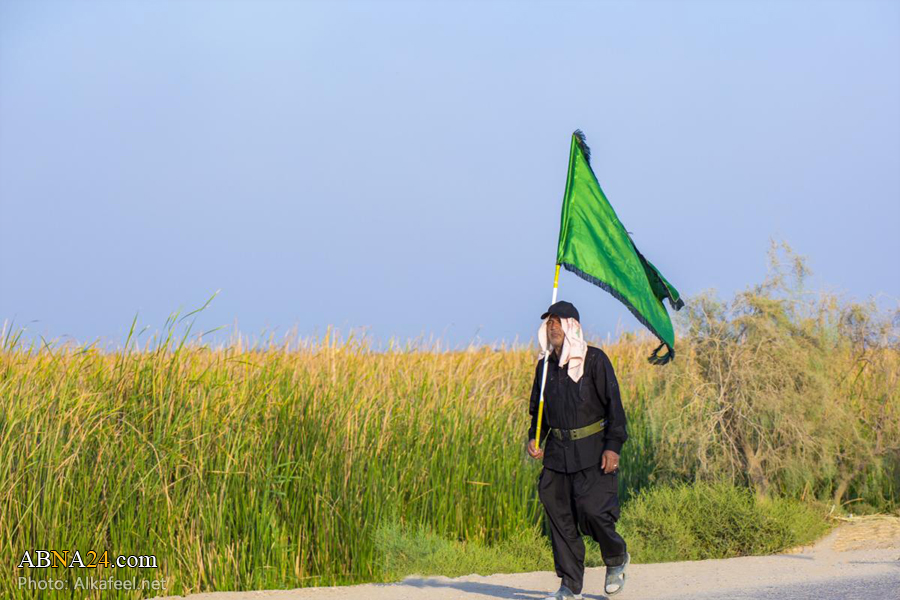 تقرير مصور/ زوار أربعينية الامام الحسين (ع)