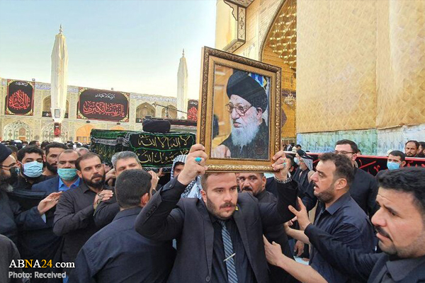 Photos: Funeral ceremony of Ayatollah Muhammad Hussain Hakim in Najaf