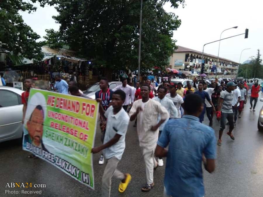 Photos: Daily 'Free Zakzaky' Protest in Abuja Capital of Nigeria 28 Sep. 2020
