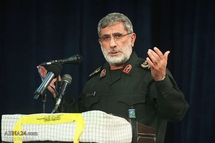 IRGC Quds Force Commander: Iraqis' resistance against terrorists outcome of Ayatollah Sistani's wisdom