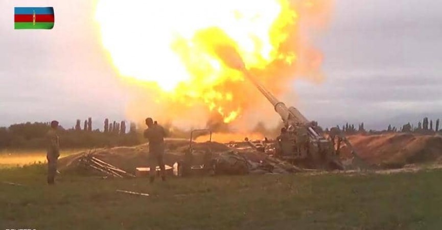 أذربيجان تعرض مشاهد لتدمير أرتال عسكرية في قره باغ