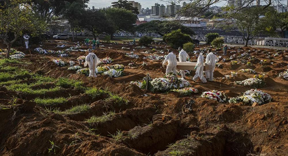 Brasil ultrapassa marca de 145 mil mortos em consequência da COVID-19