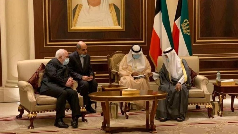 イラン外相が、クウェート新首長と会談