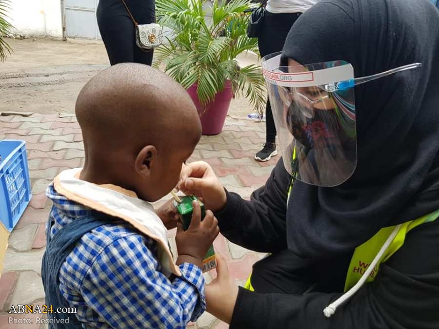 Photos: Who Is Hussain? Kinshasa team donate orphanage with school materials