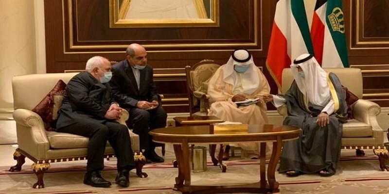 ​Zarif Ya Gana Da Sabon Sarkin Kuwaiti A Ziyarar Da Ya Kai A Kasar