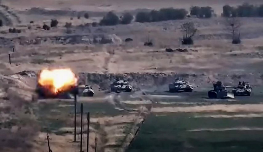 وزارة الدفاع الأرمنية: الجيش الأذربيجاني بدأ هجوما جنوبي قره باغ