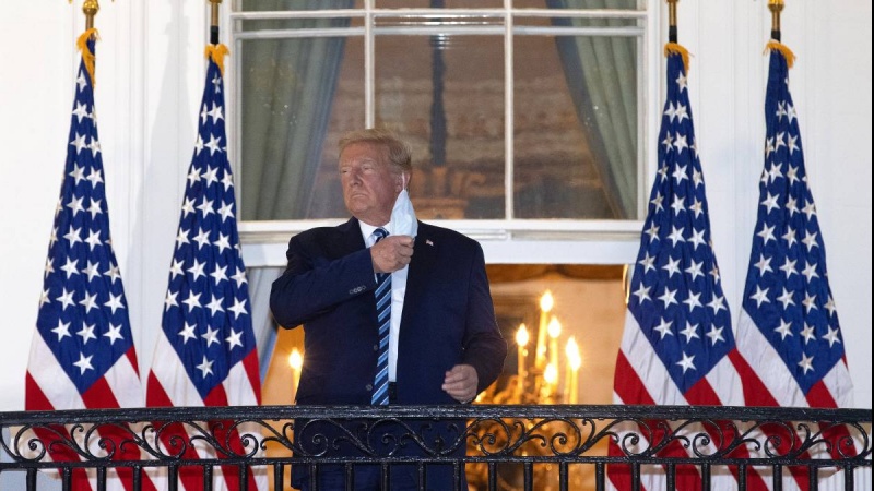 米大統領が退院、ホワイトハウスに復帰