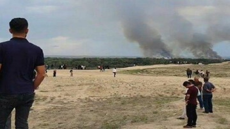 Хумпораҳои ҷанги Қарабоғ боз ҳам дар хоки Эрон фурӯд омад