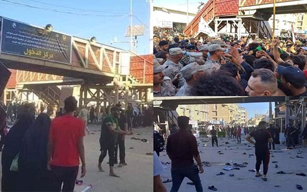 سائرون: أميركا تقف وراء أحداث فوضى الزائرين في كربلاء المقدسة