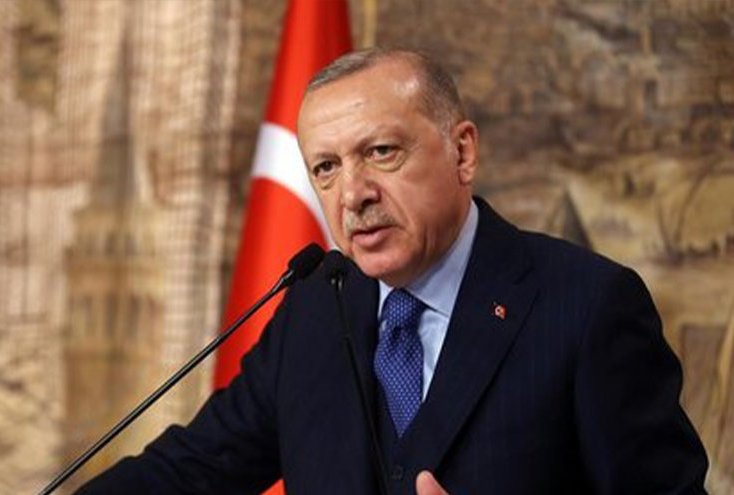 اردوغان: لسنا باقين على الاراضي السورية الى الابد