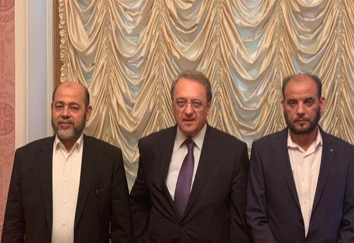 وفد حماس يلتقي نائب وزير الخارجية الروسي بموسكو