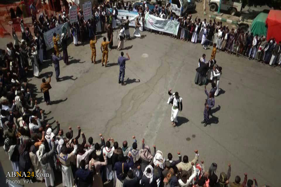 Yemen's Hajjah residents condemn Saudi-led crimes