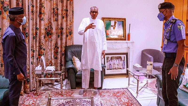 Buhari Ya Bukaci A Kwantar Da Hankali, Ya Bukaci Hukumar ‘Yan Sanda Da Ta Yi Gyara Kan Rundunar SARS