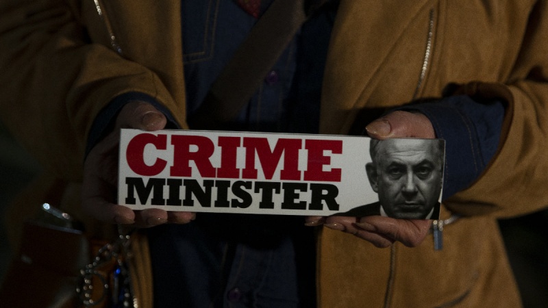 Territori occupati, nuova protesta contro Netanyahu