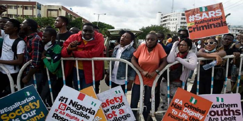 Mutum Daya Ya Rasa Ransa A Zanga-zangar Kin Jinin Rundunar “Ya Sanda Ta “SARS” A Nigeria