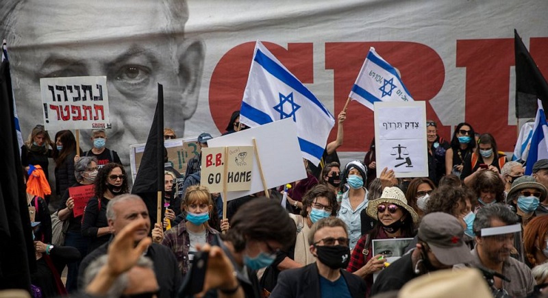 Isra’ilawa Na Ci Gaba Gudanar Da Zanga-Zangar Kiran Netanyahu Da Yayi Murabus