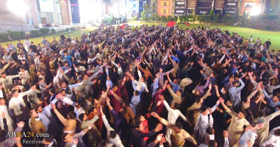 Photos: Night of Arbaeen Mourning Ceremony at Urwatul Wusqa University in Lahore, Pakistan