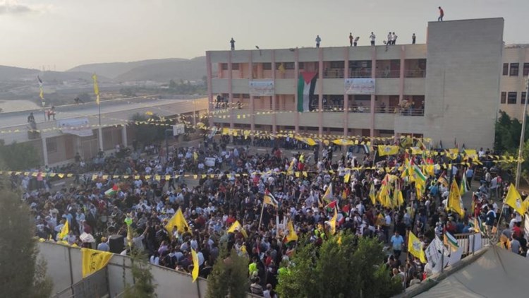 إصابة العشرات خلال اقتحام قوات الاحتلال مهرجاناً جماهيرياً لـ"فتح"