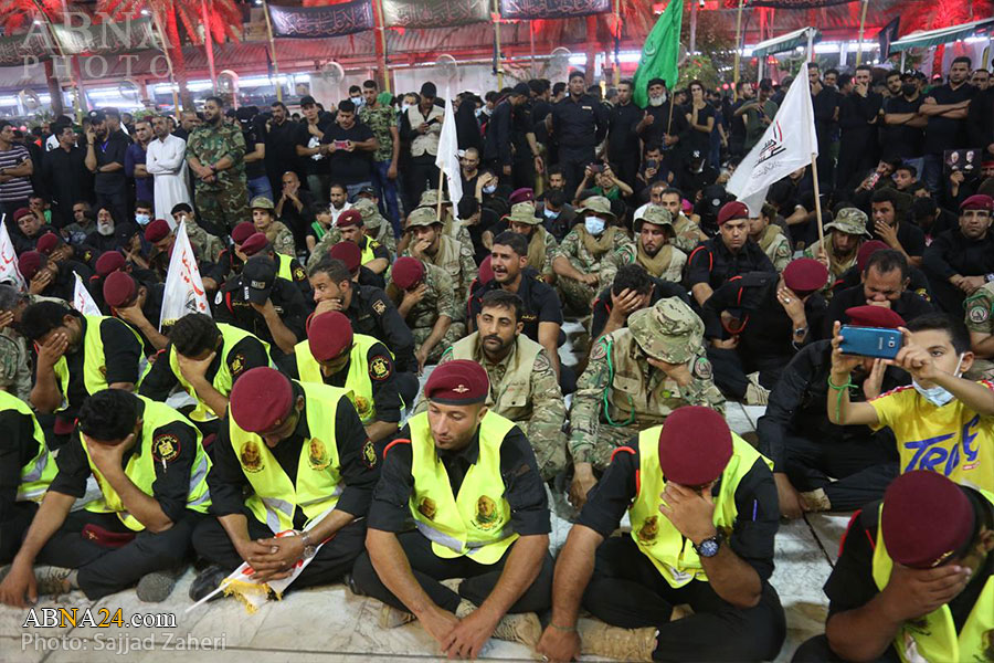 Photos: Arbaeen mourning held by Hashd al-Shaabi forces in Karbala