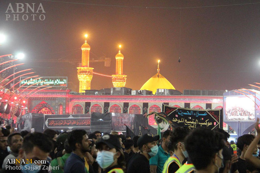 تقرير مصور/ كربلاء المقدسة في ليلة أربعينية الامام الحسين (ع)