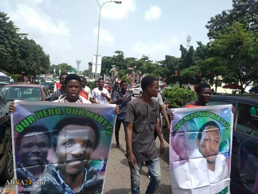 Photos: Free Zakzaky Protest in Abuja, Nigeria 12 Oct. 2020 