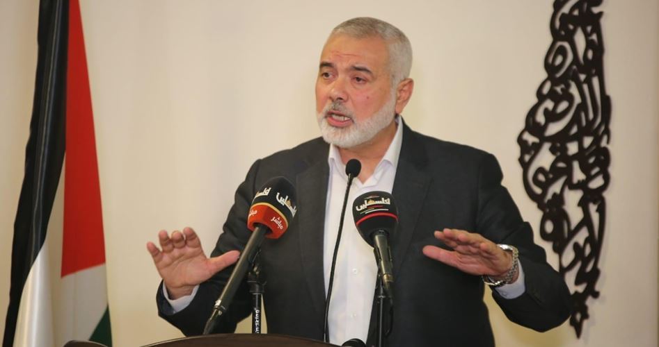 غدار عرب ملکوں کو تاریخ معاف نہیں کرے گی: اسماعیل ہنیہ