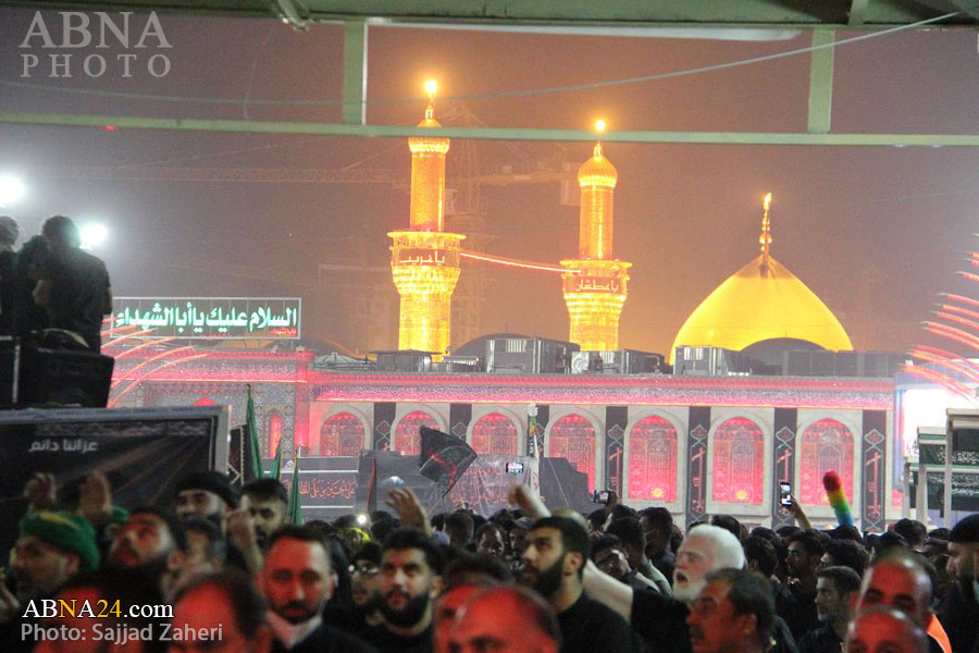 تقرير مصور/ كربلاء المقدسة في ليلة أربعينية الامام الحسين (ع)(3)
